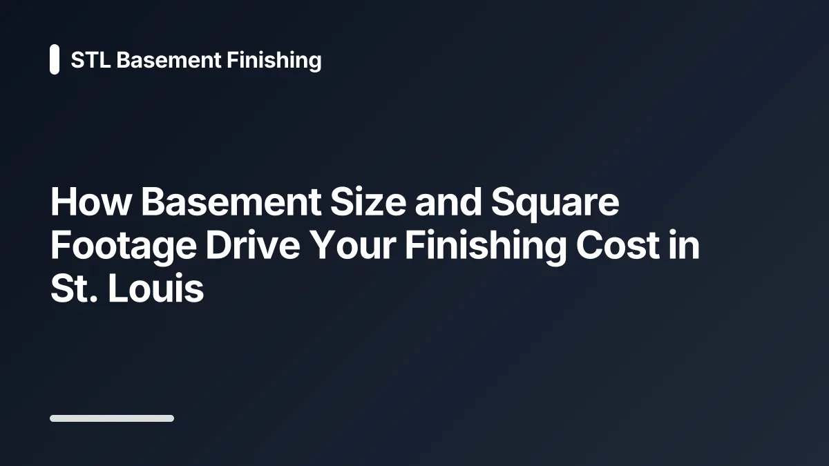 basement square footage cost